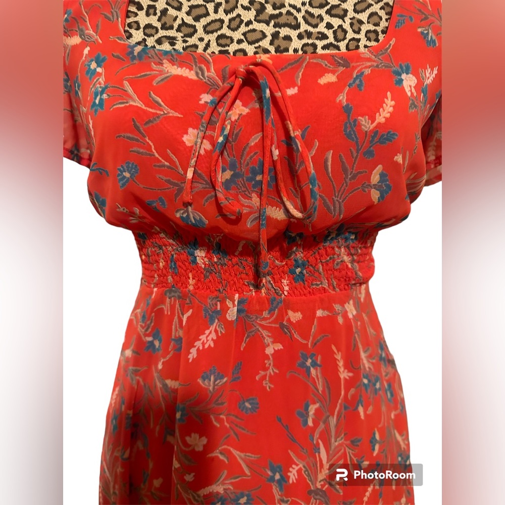 ASOS by Gilli Floral Rayon Mini Dress in Size S - Picture 3 of 8
